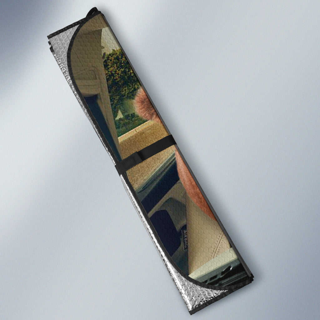 Driving Angus Cattle All Over Printed 3D Sun Shade