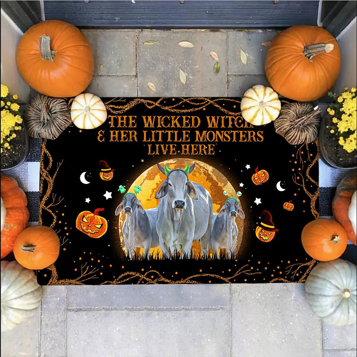 Brahman - The Wicked Witch And Her Little Monsters Live Here Doormat