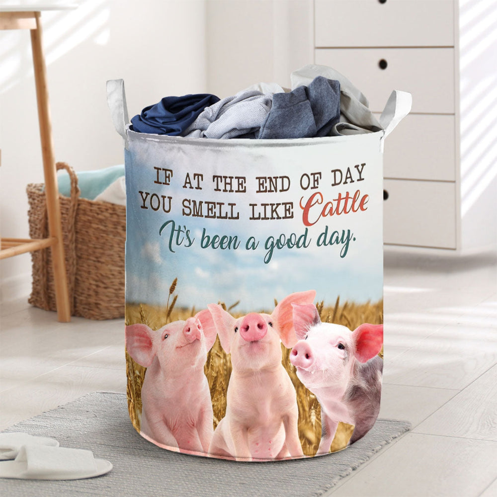 Pig - It's Been A Good Day Laundry Basket