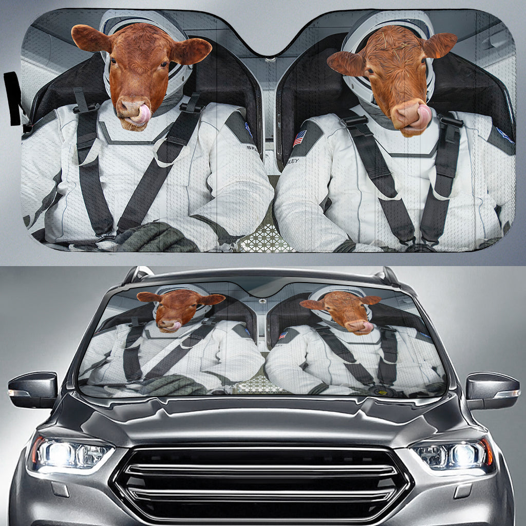 Red Angus Universe 3D Sun Shade