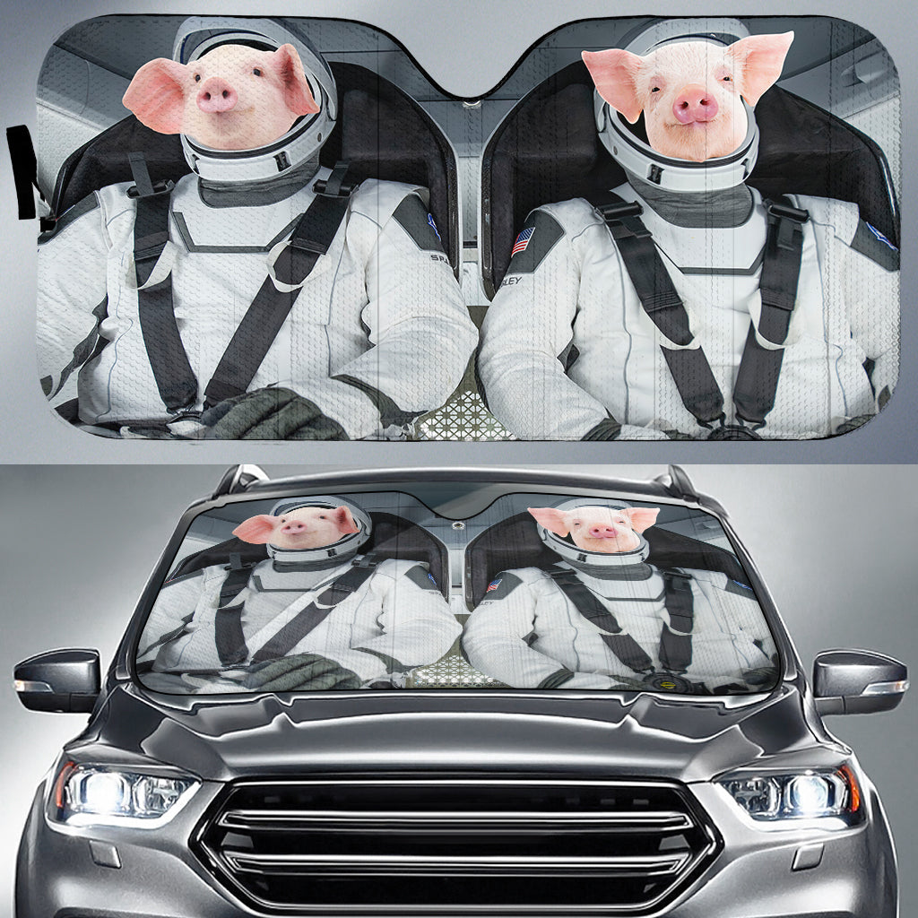 Pig Universe 3D Sun Shade