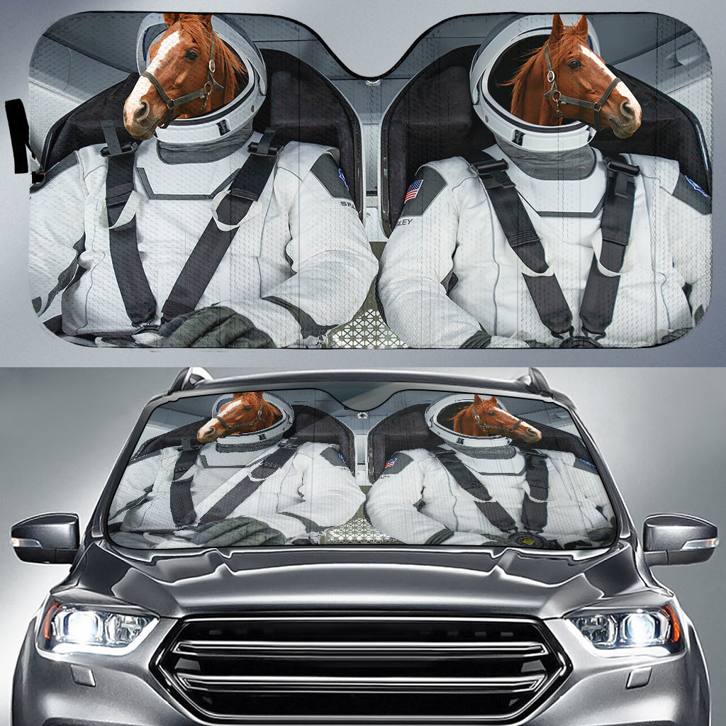 Horse Universe 3D Sun Shade