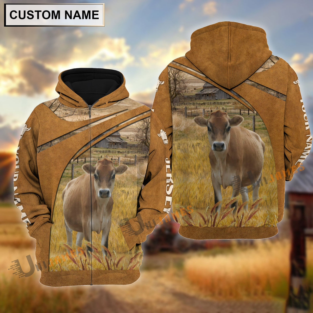 Personalized Name Jersey Farming Life 3D Shirt