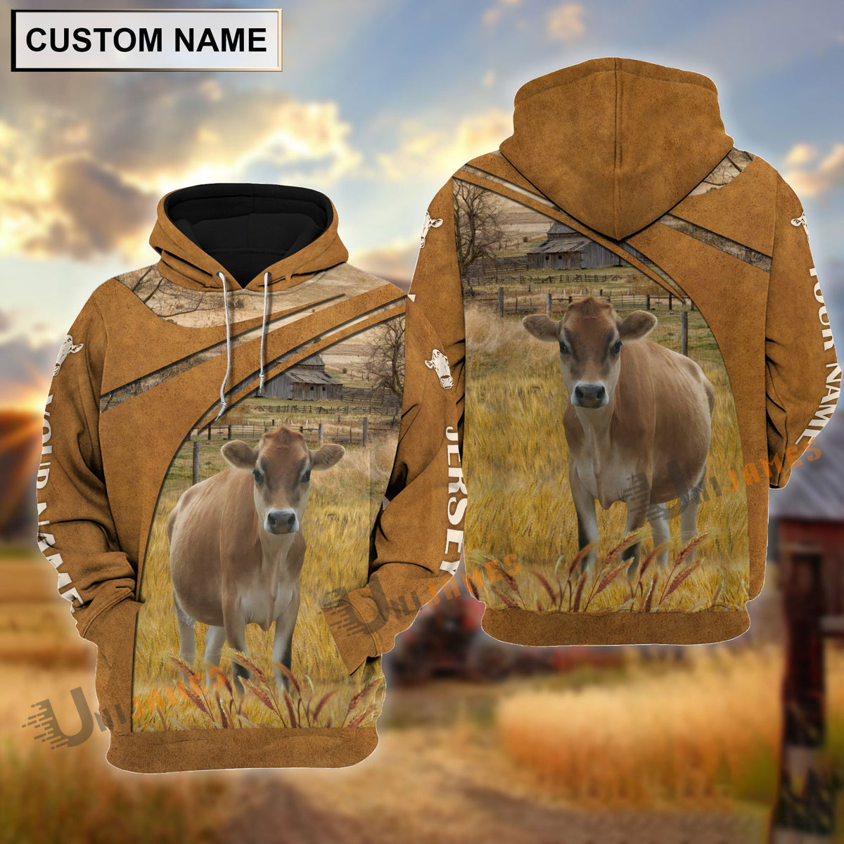 Personalized Name Jersey Farming Life 3D Shirt