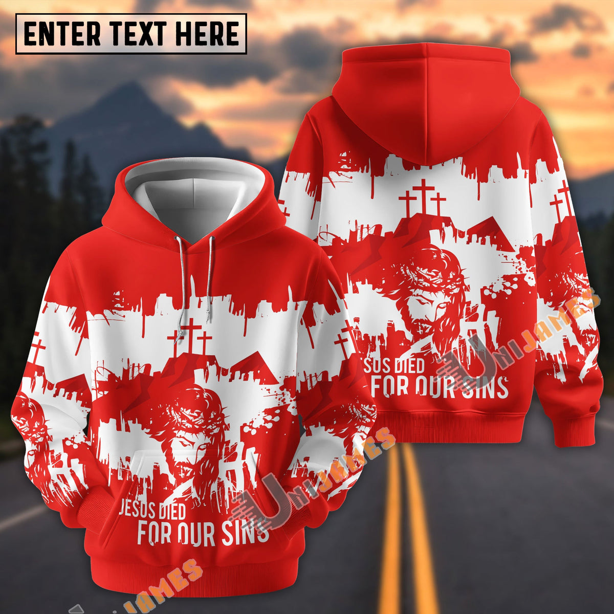 Jesus Christian Jesus Died For Our Sins Hoodie