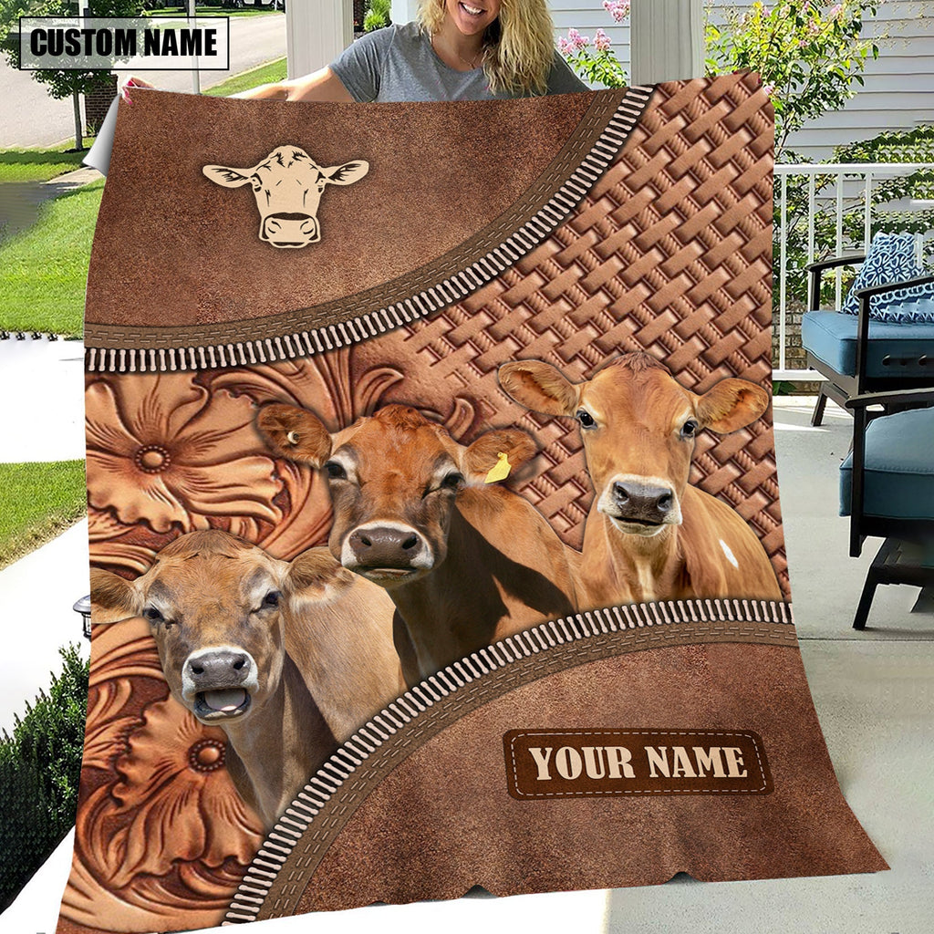 Jersey Happiness Customized Name 3D Blanket