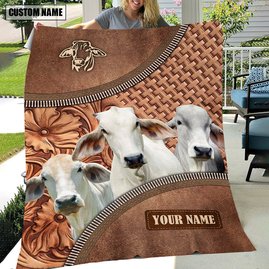 Brahman Happiness Customized Name 3D Blanket