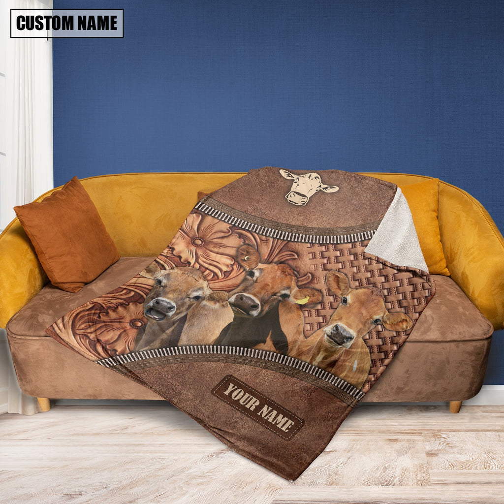 Jersey Happiness Customized Name 3D Blanket