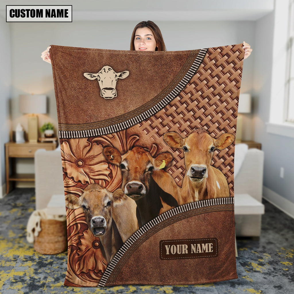 Jersey Happiness Customized Name 3D Blanket