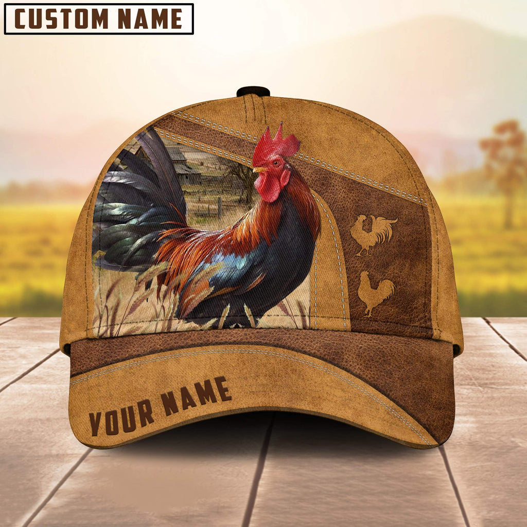 Custom Name Chicken Cap