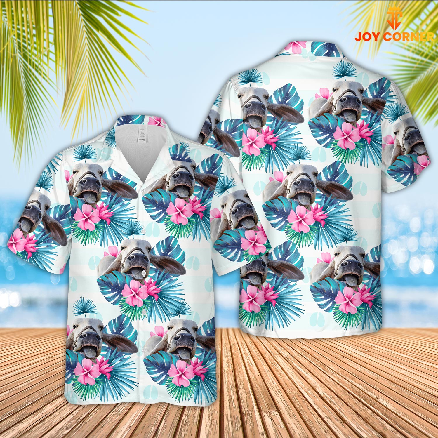 Brahman Foot Sign Pattern 3D Hawaiian Shirt