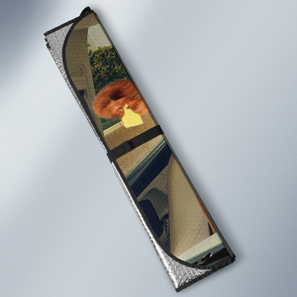 Driving Farm Animals All Over Printed 3D Sun Shade