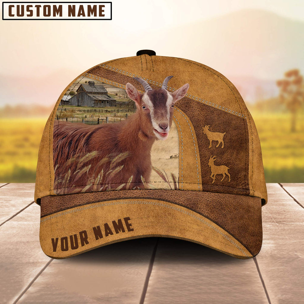 Custom Name Goat Cap