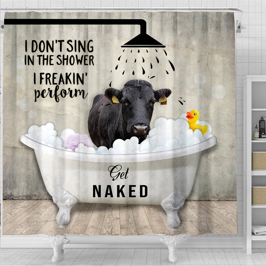 Dexter I Don't Sing In The Shower 3D Shower Curtain