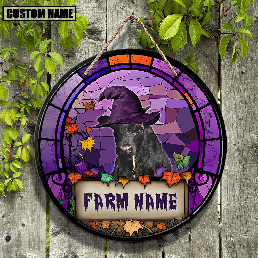 Dexter Personalized Name Stained Glass Effect Metal Sign