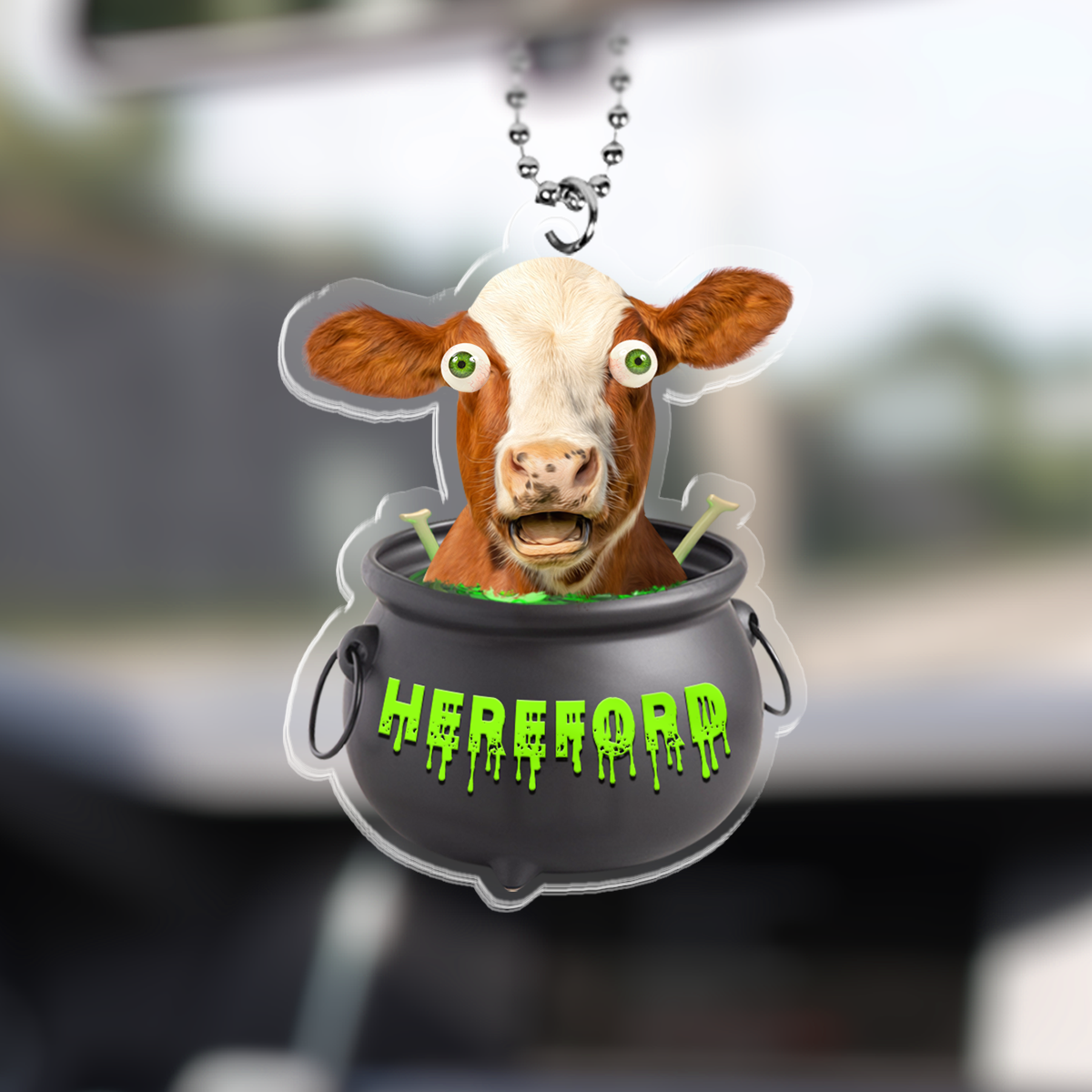Hereford Halloween Car Hanging Ornament