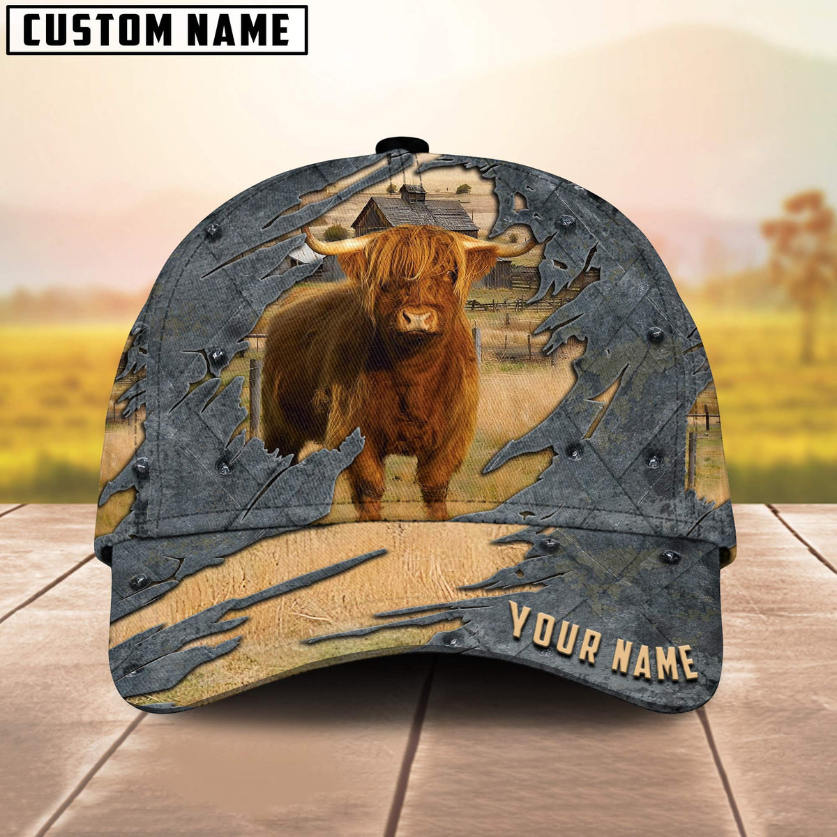 Highland Customized Name Cap