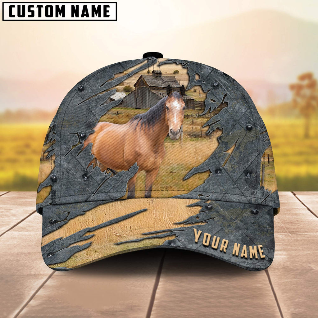 Horse Customized Name Cap