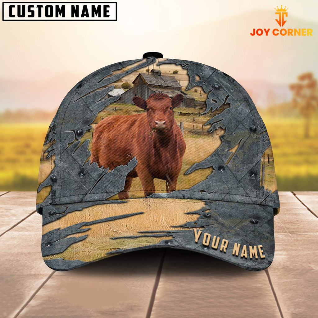 Red Angus Customized Name Cap