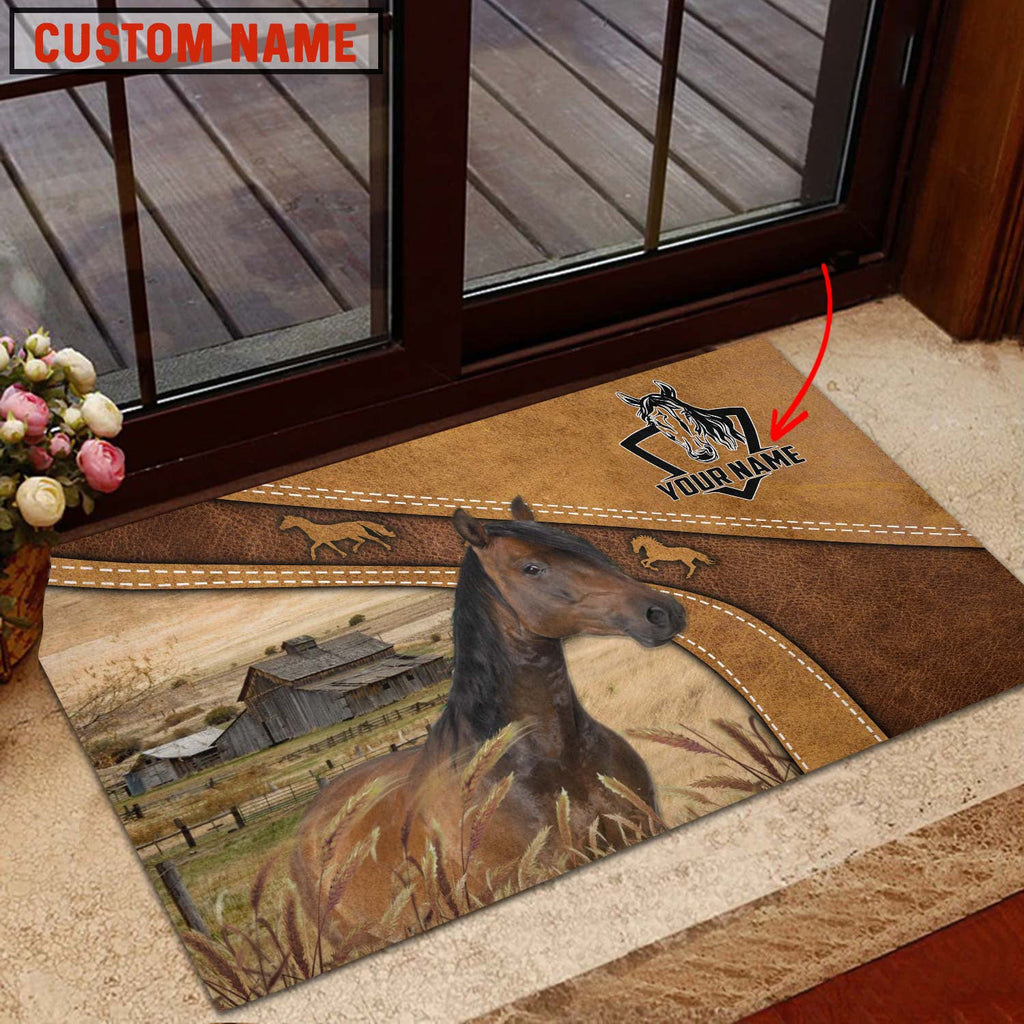 Horse Personalized - Welcome  Doormat