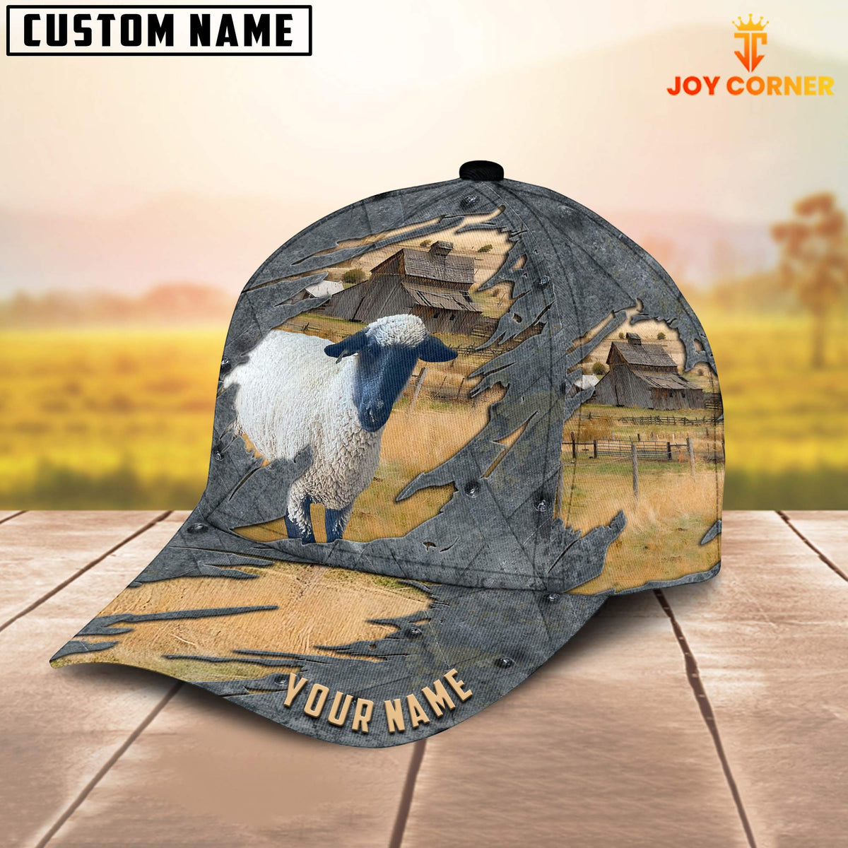 Sheep2 Customized Name Cap