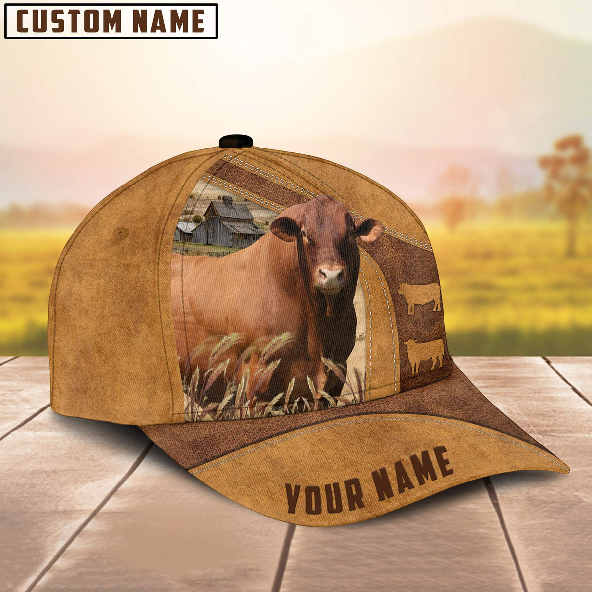 Personalized Name Senepol Cattle Cap
