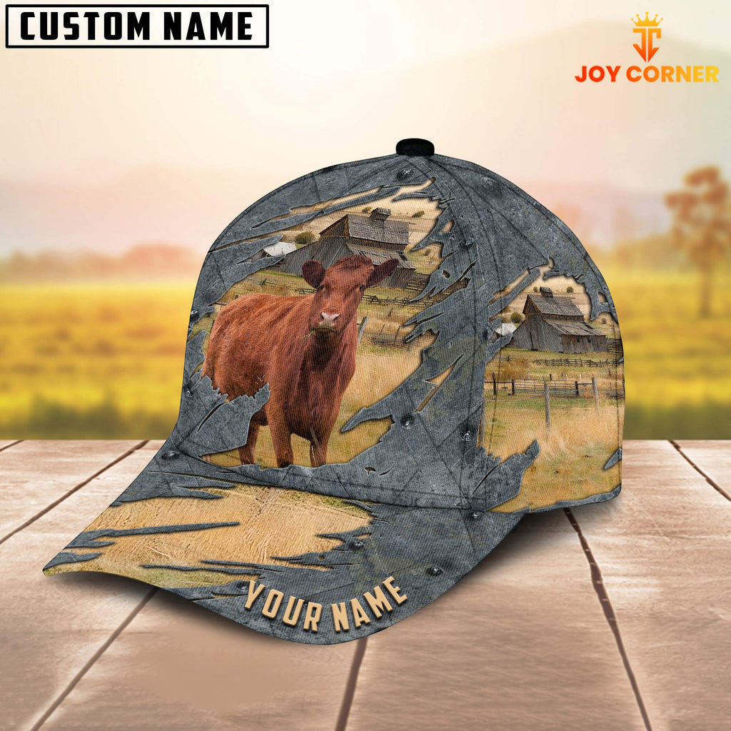 Red Angus Customized Name Cap