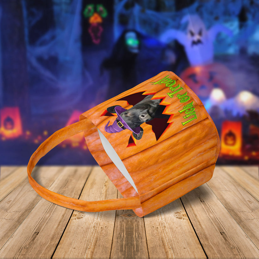 Black Angus Lick Or Treat Halloween Basket