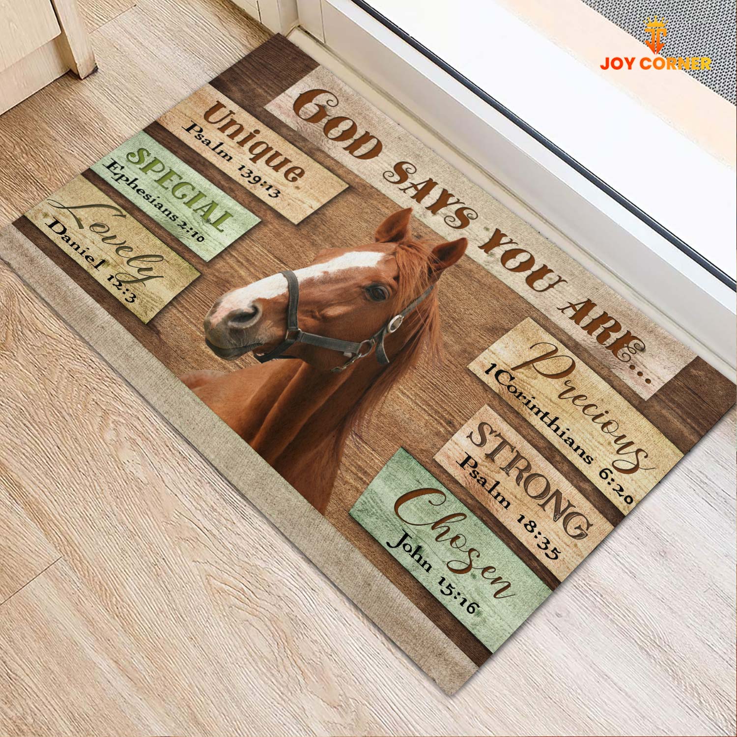 God Says You Are - Horse Cattle Doormat