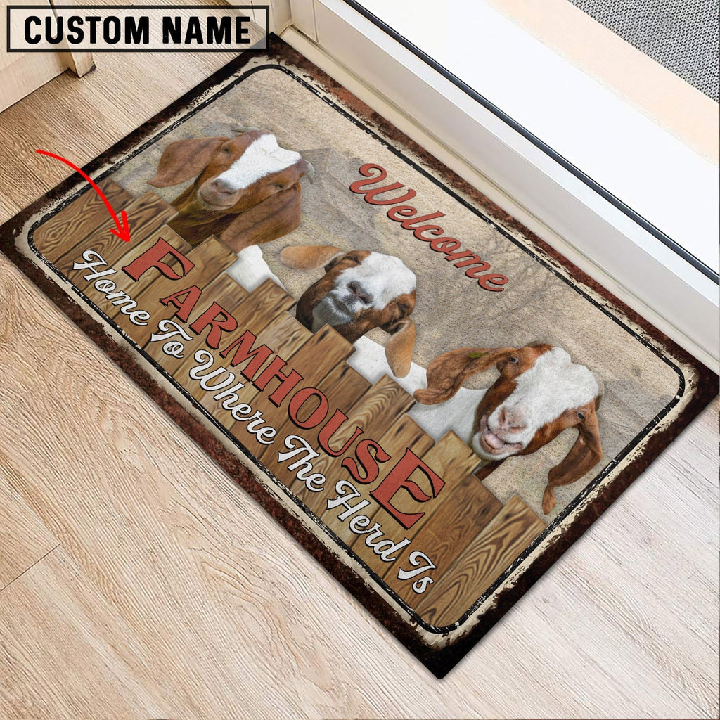 Boer Personalized - Welcome  Doormat