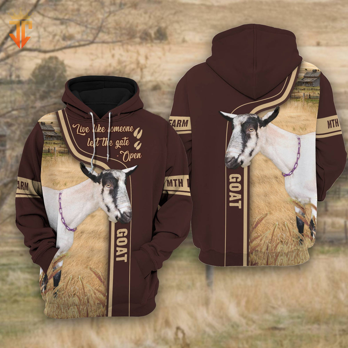 Goat 2 Live Like Someone left the gate open Shirts