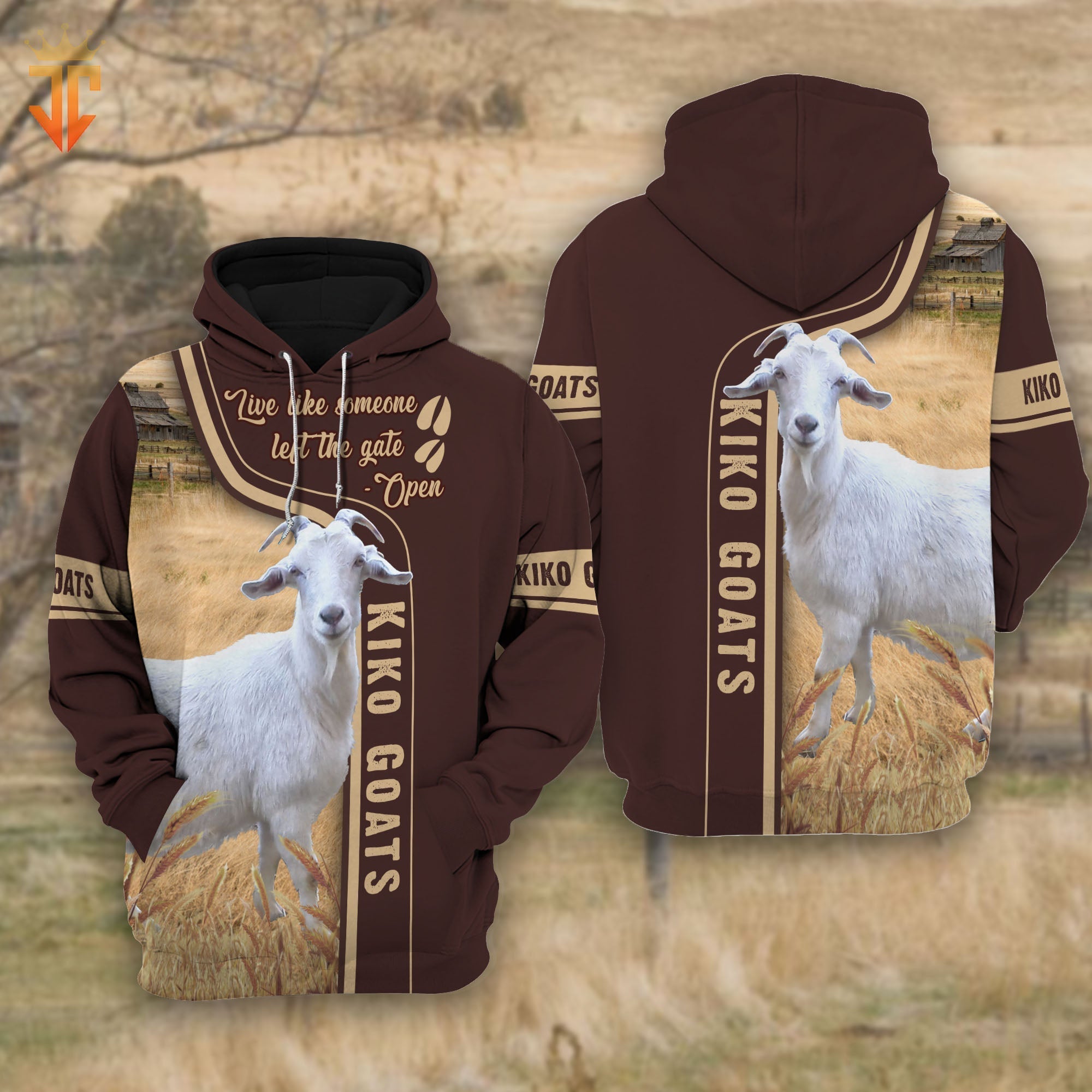 Kiko Goats Live Like Someone left the gate open Shirts