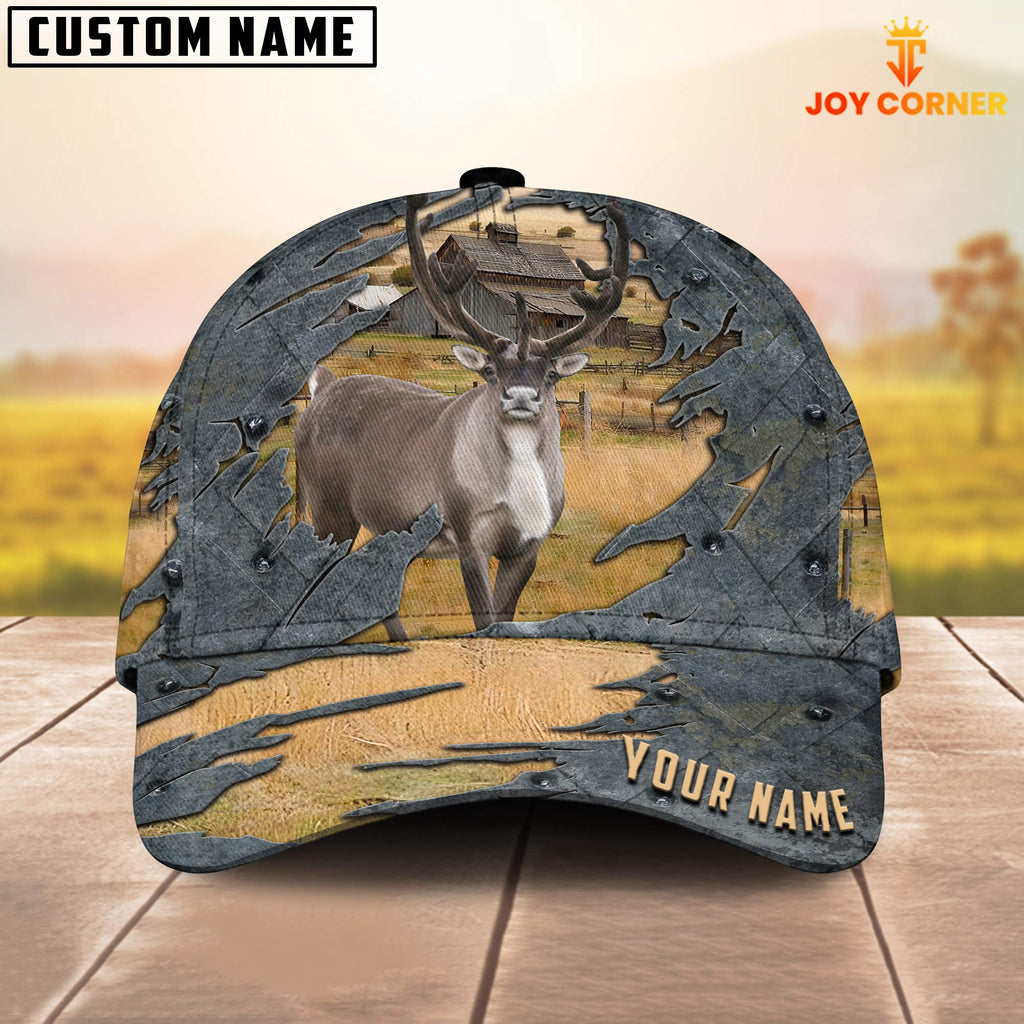 Rain Deer Customized Name Cap