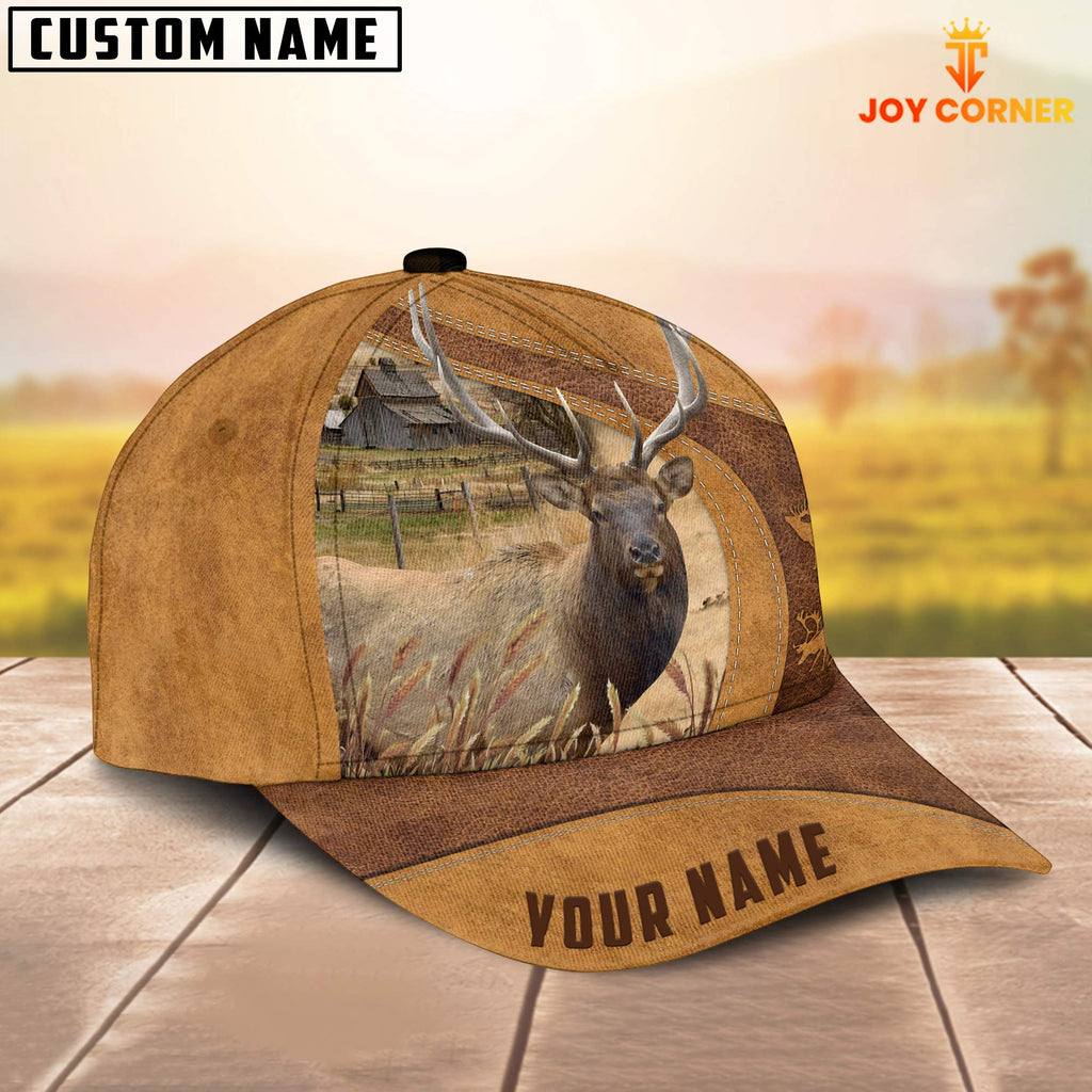 Rocky Mountain Bull Elk Custom Name Retro Cap