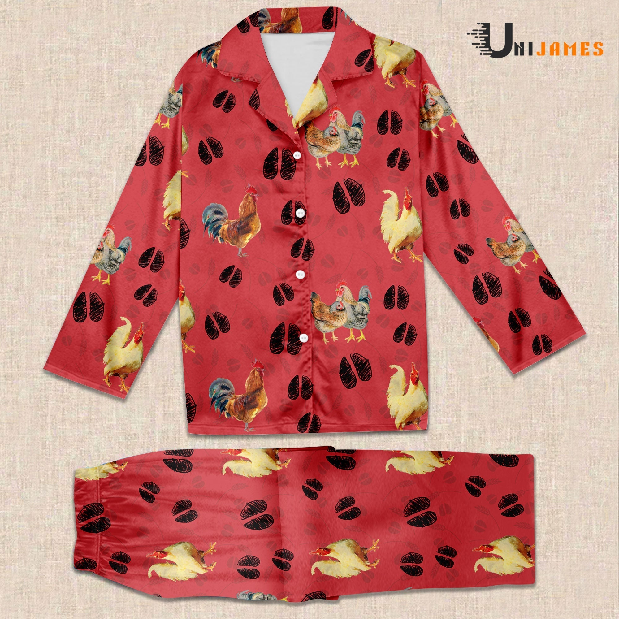 Chicken Farming 3D Pajamas