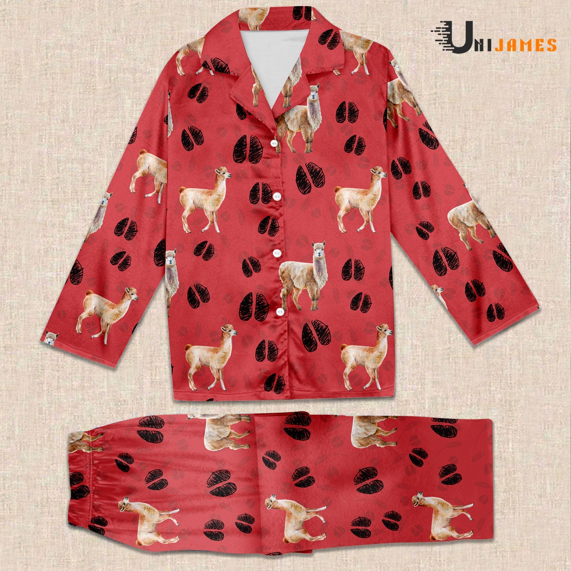 Alpaca Farming 3D Pajamas