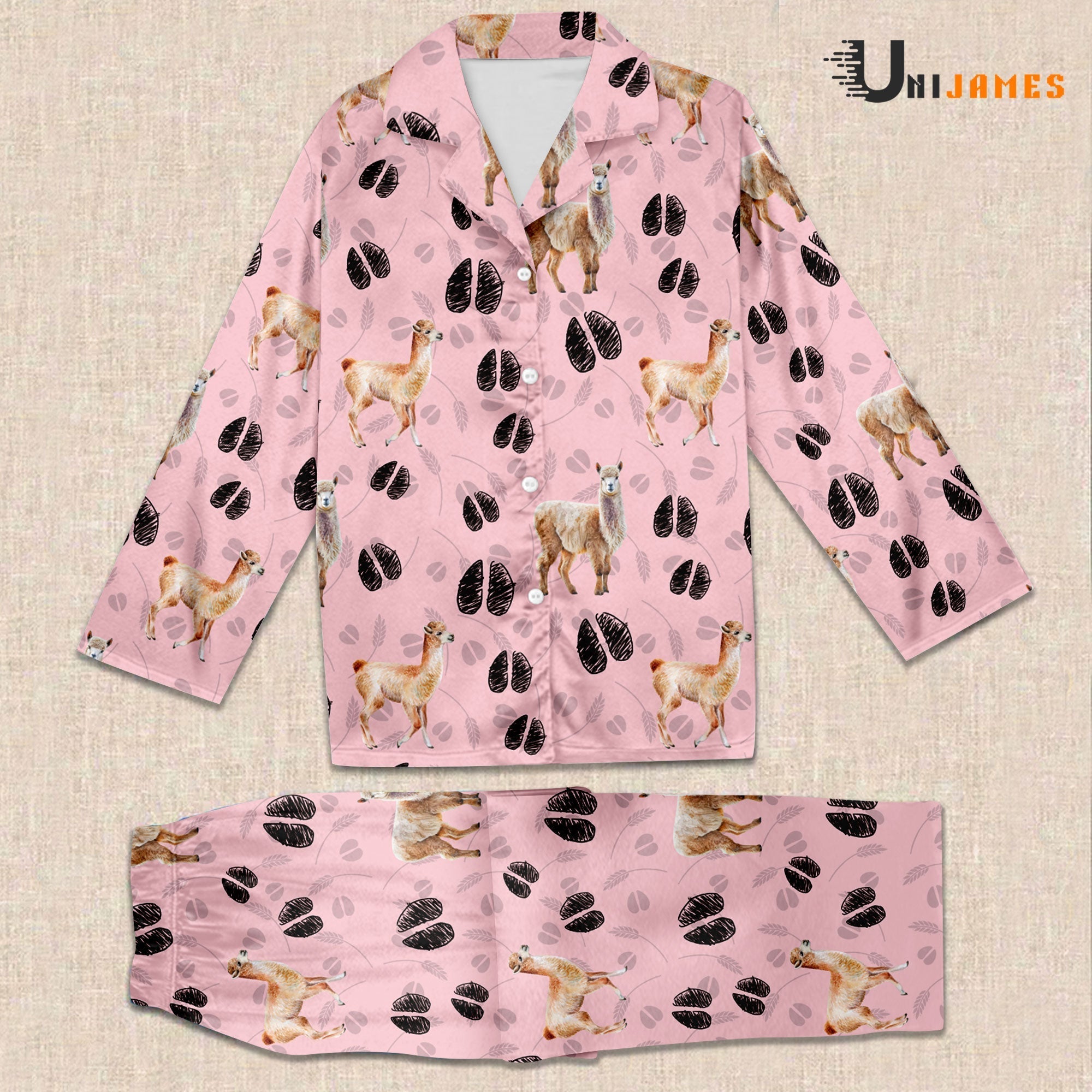 Alpaca Farming 3D Pajamas