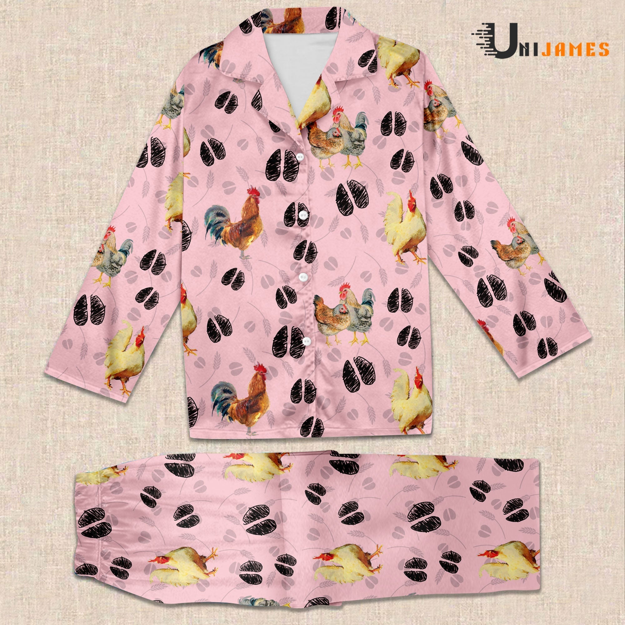 Chicken Farming 3D Pajamas