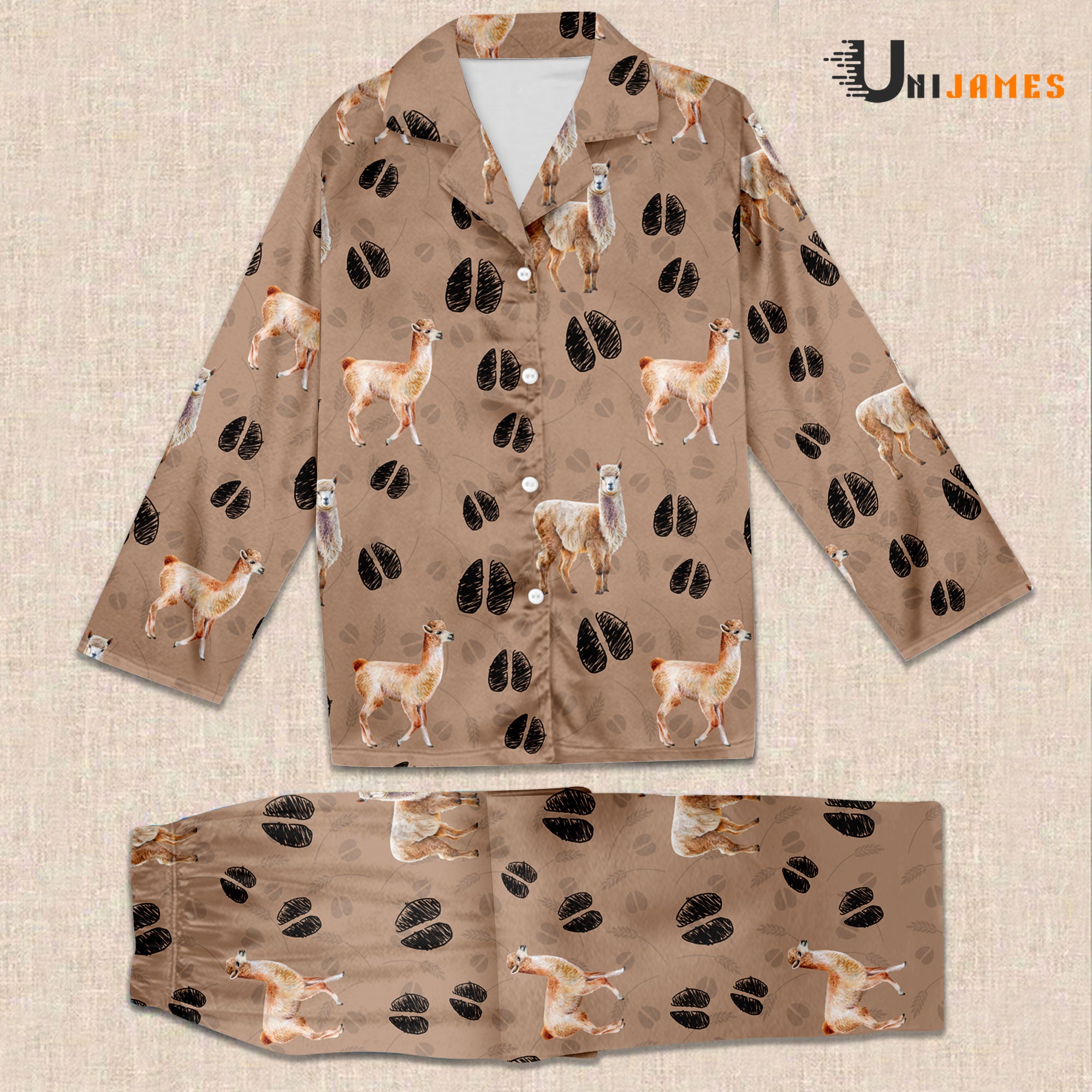 Alpaca Farming 3D Pajamas