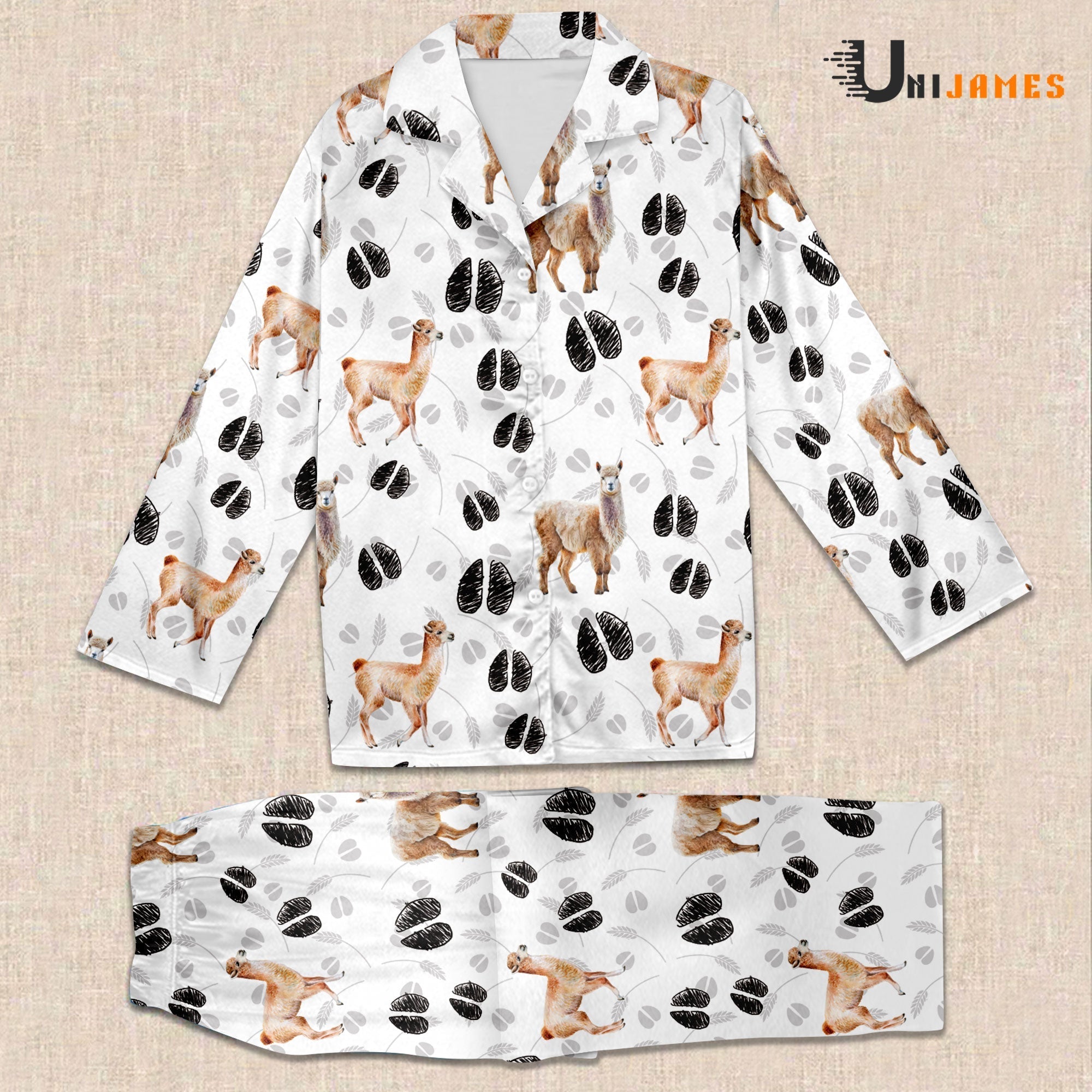 Alpaca Farming 3D Pajamas
