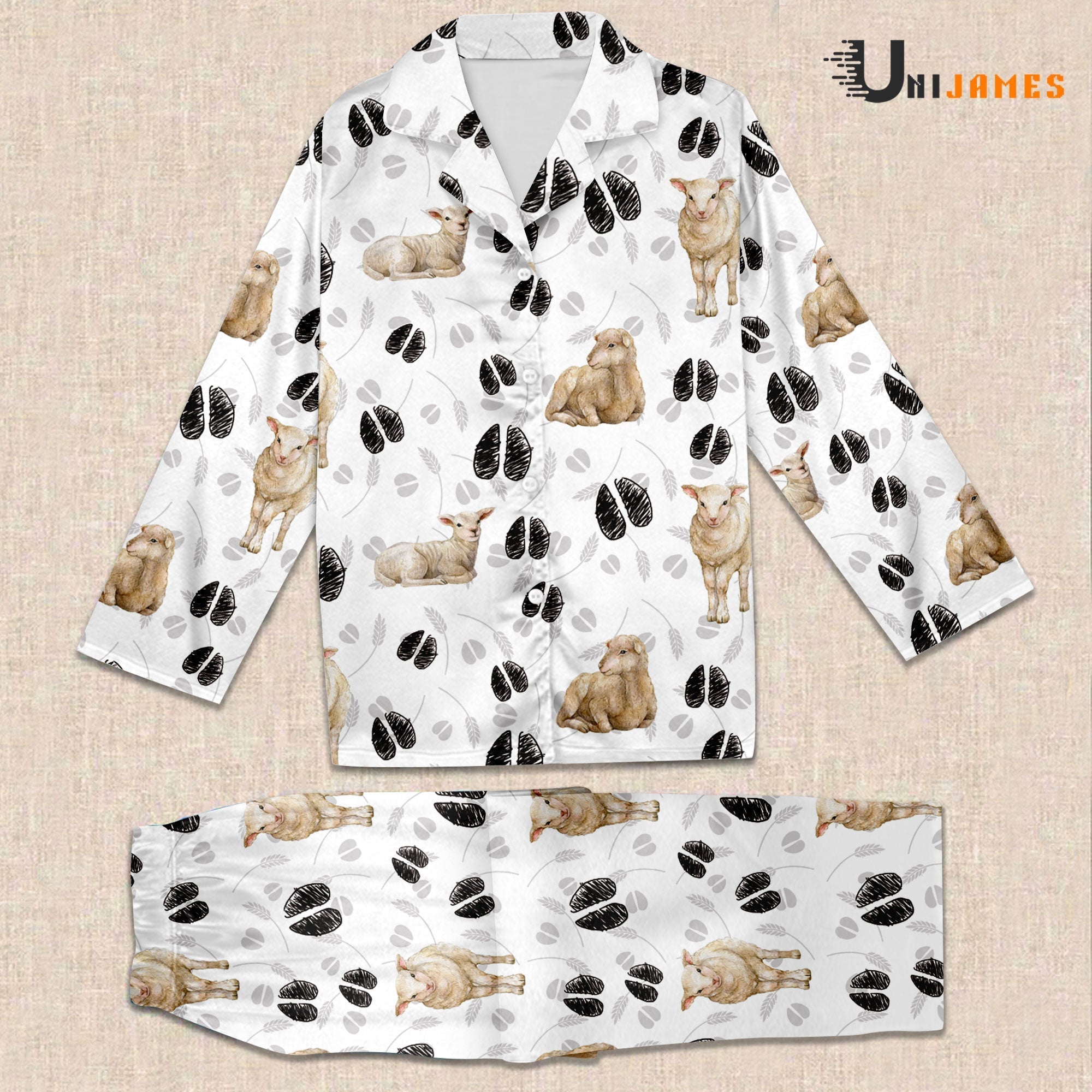 Sheep Farming 3D Pajamas