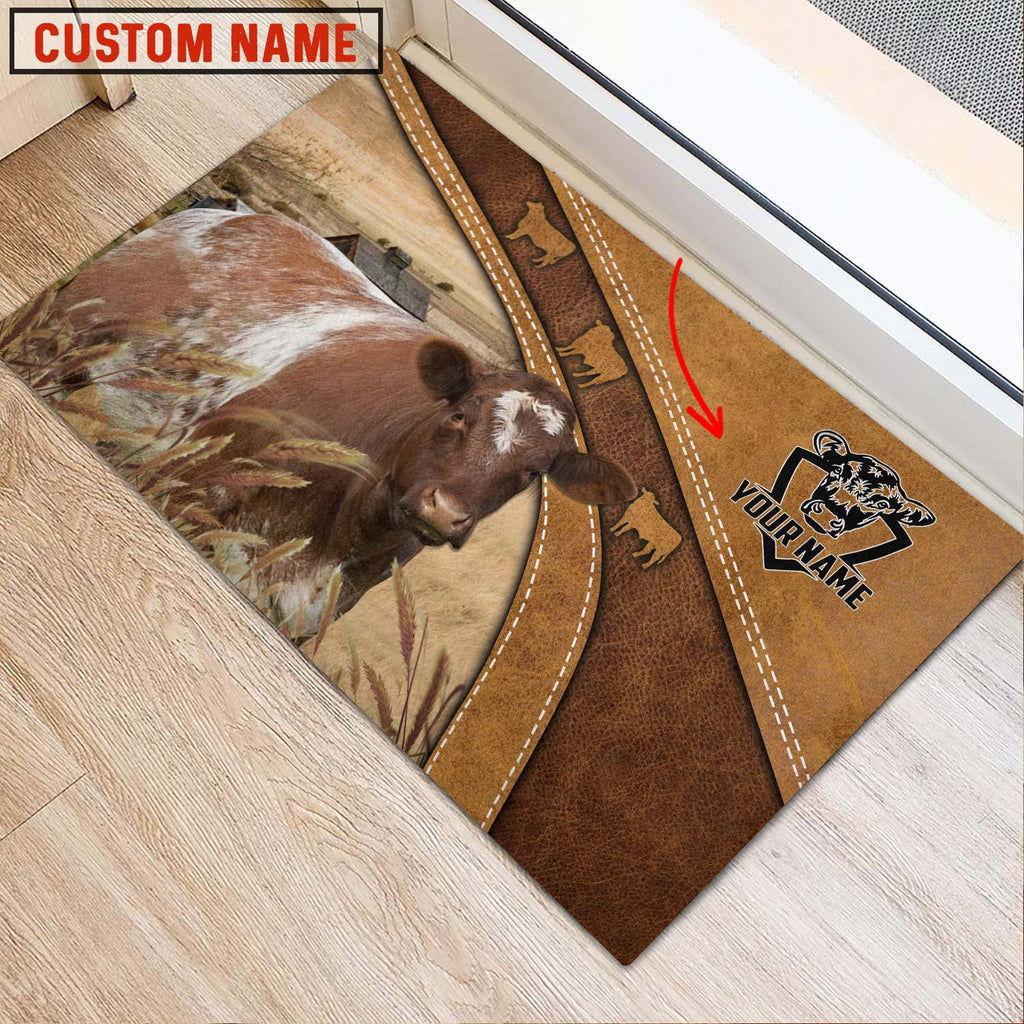 Shorthorn Personalized - Welcome  Doormat