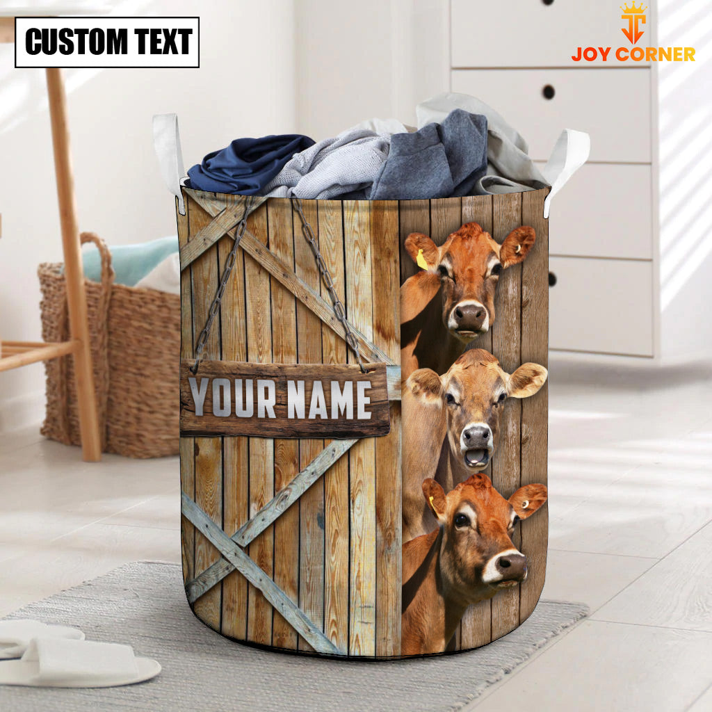 Jersey Barn Custom Name Laundry Basket