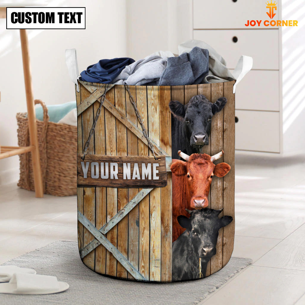 Dexter Barn Custom Name Laundry Basket
