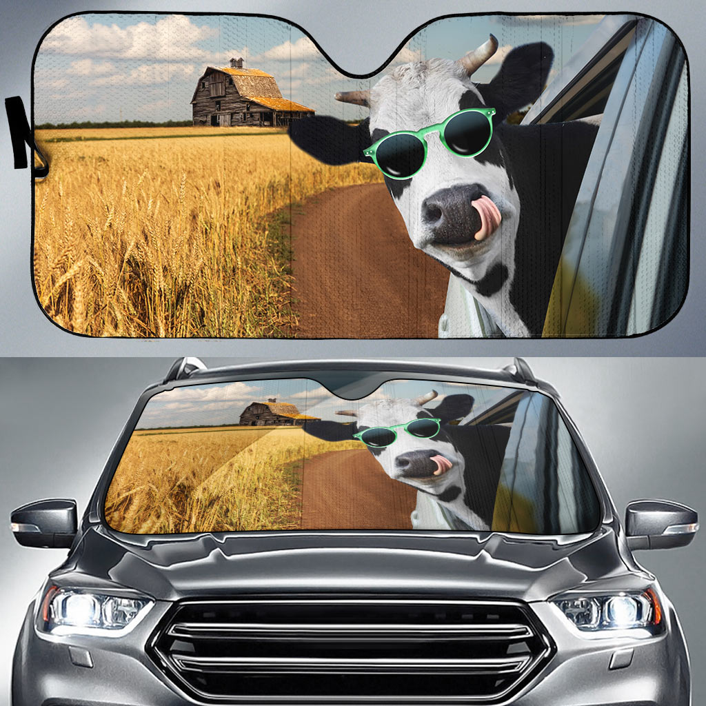 Holstein Happiness 3D Sun Shade
