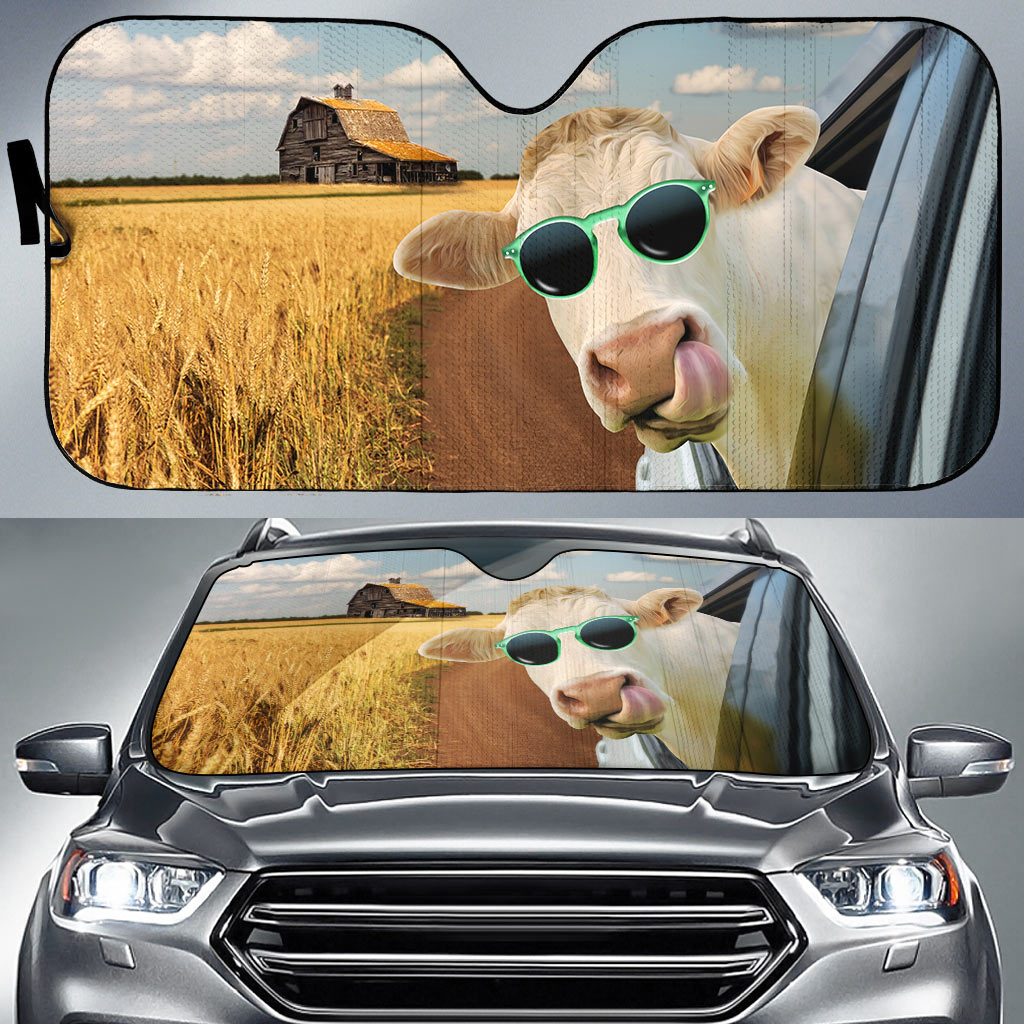 Charolais Happiness 3D Sun Shade