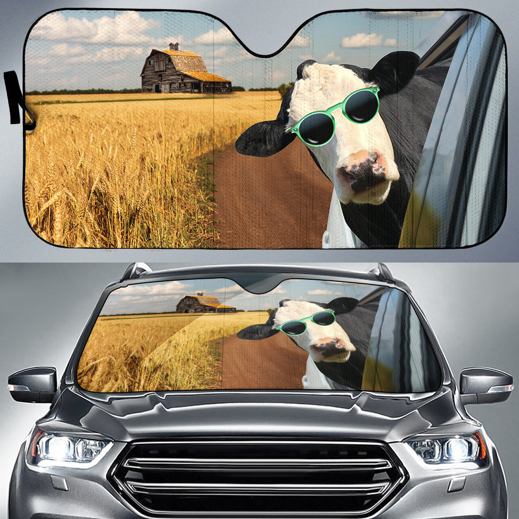 Black Baldy Happiness 3D Sun Shade