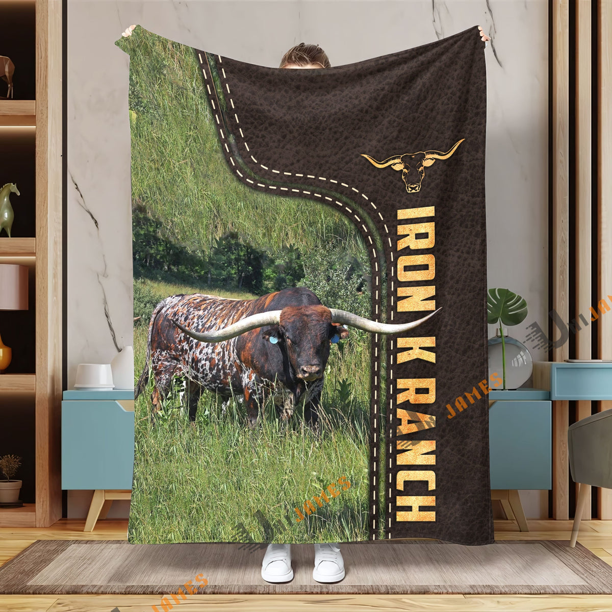 Personalized Image of  Emil Kokesh Blanket