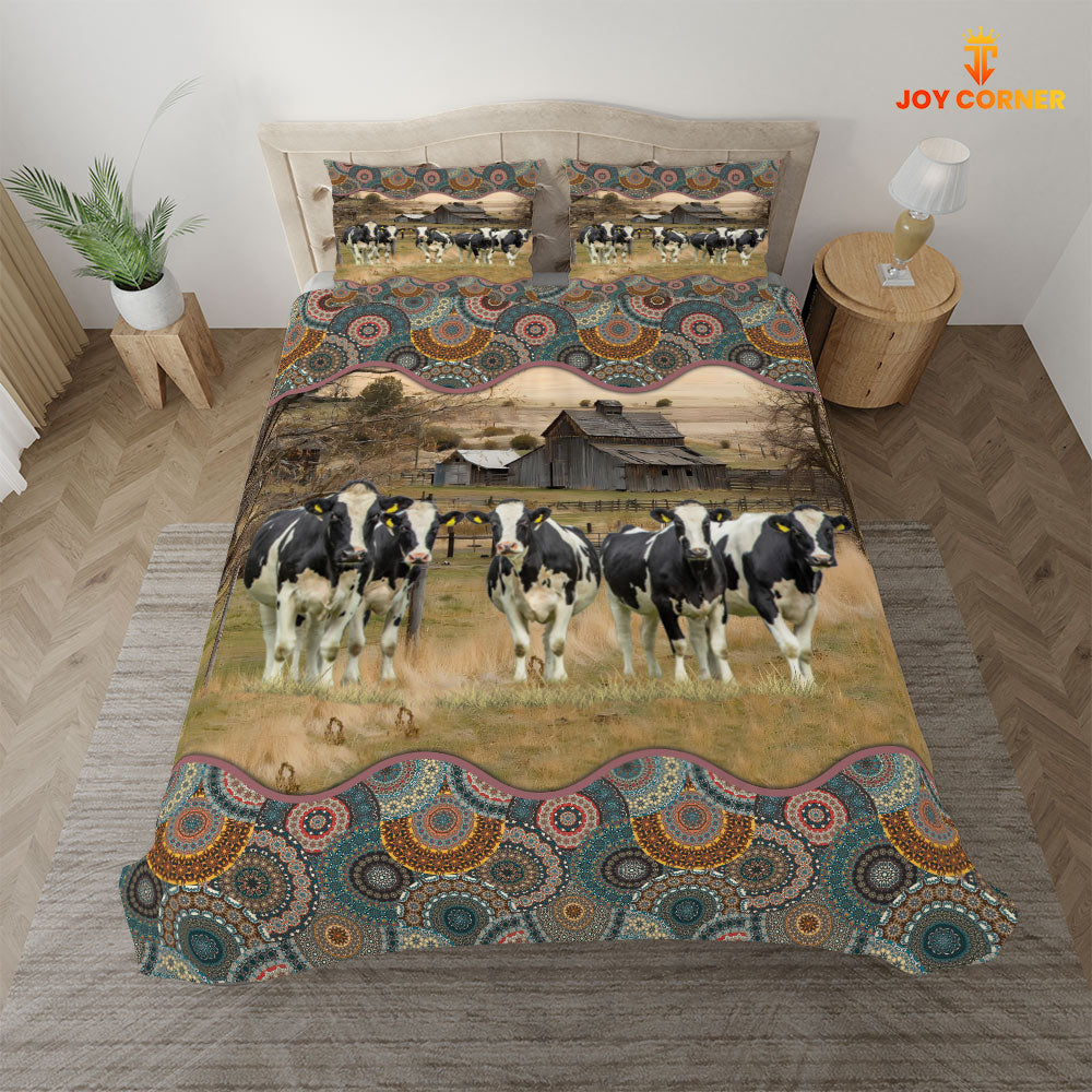 Holstein Vintage 3D Bedding Set