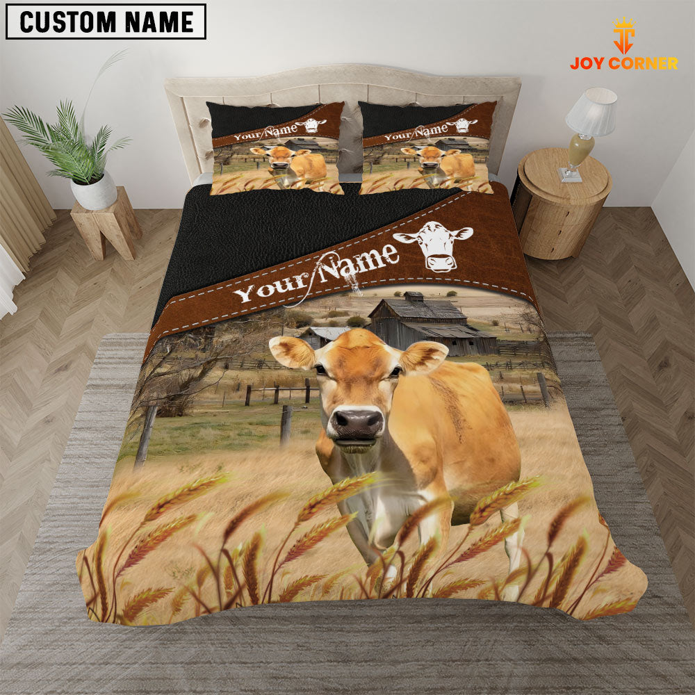 Jersey On The Field Customized Name 3D Bedding Set